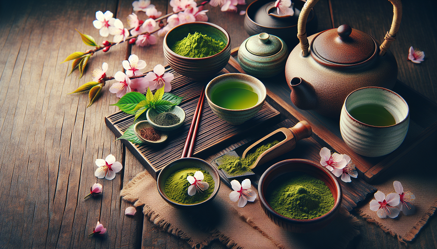 japanese green tea extracts skincare